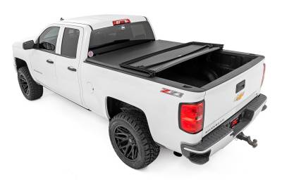 Rough Country - Rough Country 41214650A Soft Tri-Fold Tonneau Bed Cover - Image 3
