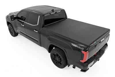 Rough Country - Rough Country 41419660A Soft Tri-Fold Tonneau Bed Cover - Image 3