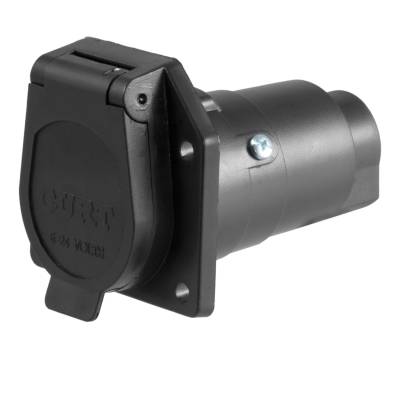 CURT - CURT 58151 7-Way RV Blade Connector Socket - Image 2