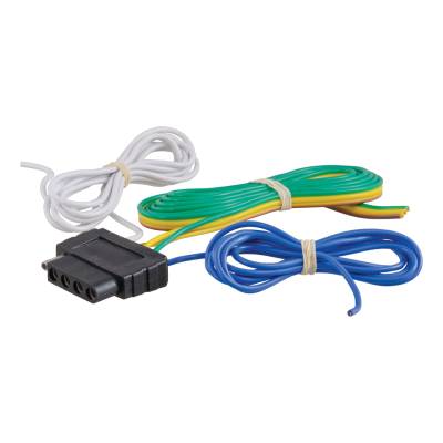 CURT - CURT 58531 5-Way Flat Connector Socket - Image 2