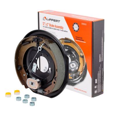 CURT 296652 Lippert Forward Self-Adjusting Brake Assembly