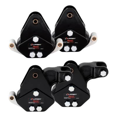 CURT - CURT 2024115382 Equa-Flex Rubberized Equalizer Short Triple Axle Kit - Image 3