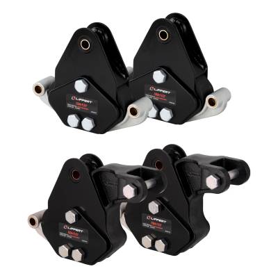 CURT - CURT 2024115382 Equa-Flex Rubberized Equalizer Short Triple Axle Kit - Image 4