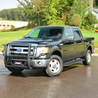 ARIES - ARIES 2055524 RidgeStep Commercial Running Boards w/Mounting Brackets - Image 3
