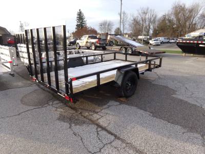 2026 Sure-Trac 7x12 Tube Top Utility Trailer 3K