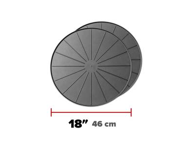 WeatherTech 8A18CST2PKBK Plant Mats