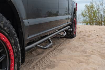 N-Fab - N-Fab F1596CC-6-TX Wheel To Wheel Nerf Step Bar w/Bed Access - Image 7