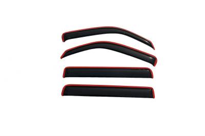 Auto Ventshade 194307 Ventvisor In-Channel Deflector 4 pc.