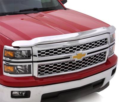 Auto Ventshade - Auto Ventshade 622166 Aeroskin Chrome Hood Protector - Image 2