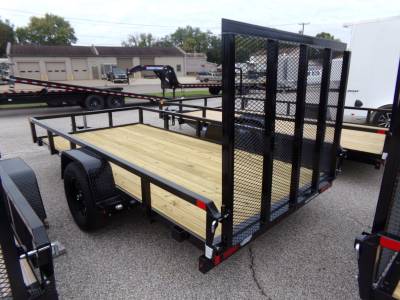 2027 Sure-Trac 6x12 Tube Top Utility Trailer 3K