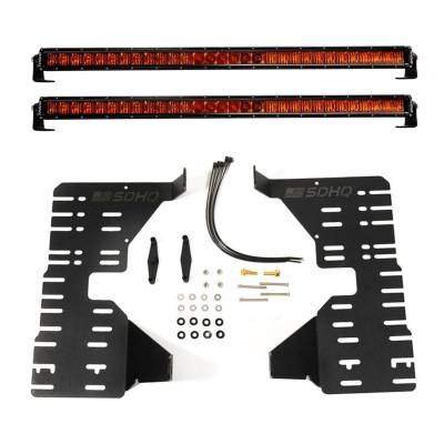 Rigid Industries 46810 SR-Series Amber PRO Grille Kit