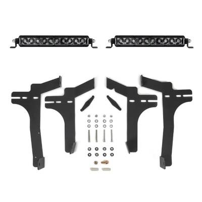 Rigid Industries 46814 SR-Series Spot Midnight Grille Light Kit