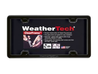 WeatherTech 63020 ClearFrame License Plate Frame