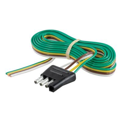CURT - CURT 58348 4-Way Flat Connector Plug - Image 2