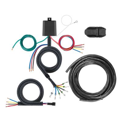 CURT 59004 Universal 7-Way Custom Harness w/HD Converter Module