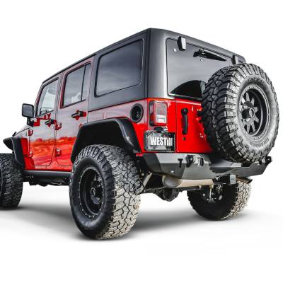 Westin - Westin 59-82005 WJ2 Rear Bumper - Image 11