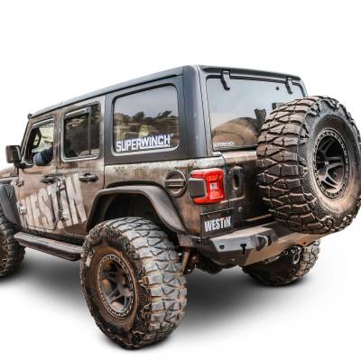 Westin - Westin 59-82045 WJ2 Rear Bumper - Image 10