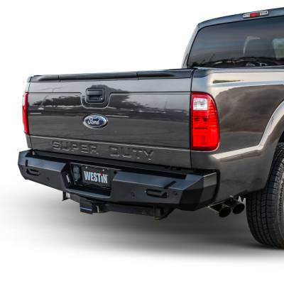 Westin - Westin 58-421205 Pro-Series Rear Bumper - Image 7