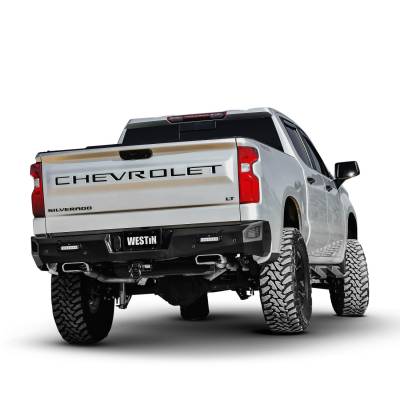 Westin - Westin 58-421215 Pro-Series Rear Bumper - Image 7