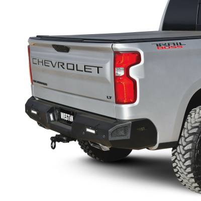 Westin - Westin 58-421215 Pro-Series Rear Bumper - Image 8