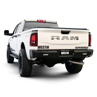 Westin - Westin 58-421025 Pro-Series Rear Bumper - Image 11