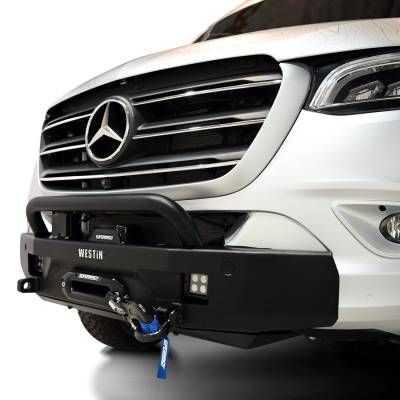 Westin - Westin 58-311295 Pro-Series Mid Width Front Bumper - Image 10