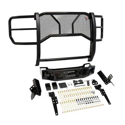 Westin - Westin 57-984105 HDX MAX Winch Mount Grille Guard - Image 8