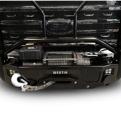 Westin - Westin 57-984105 HDX MAX Winch Mount Grille Guard - Image 16