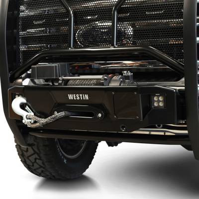 Westin - Westin 57-984105 HDX MAX Winch Mount Grille Guard - Image 15