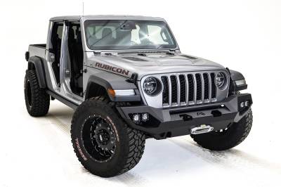 Fab Fours - Fab Fours JL18-X4651-B Matrix Front Bumper - Image 3