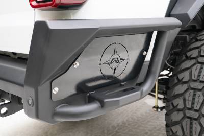 Fab Fours - Fab Fours JT20-Y1950-B Rear Bumper - Image 4