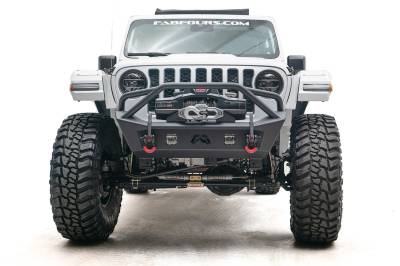 Fab Fours - Fab Fours JL18-B4752-B Stubby Bumper - Image 4