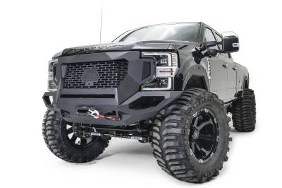 Fab Fours - Fab Fours GR4700-B Grumper Front Winch Bumper - Image 3