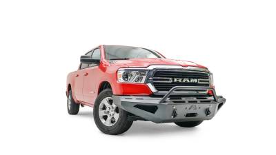 Fab Fours - Fab Fours DR19-RS4262-1 Red Steel Front Bumper - Image 2