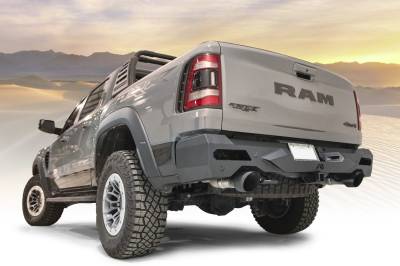 Fab Fours - Fab Fours DX21-E4551-B Vengeance Rear Bumper - Image 2