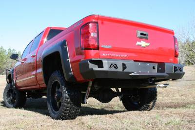 Fab Fours - Fab Fours CS07-W1850-1 Heavy Duty Rear Bumper - Image 3