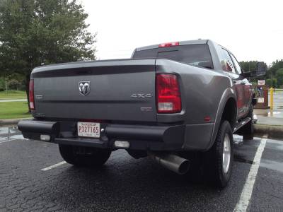 Fab Fours - Fab Fours DR10-U2950-1 Elite Rear Bumper - Image 2