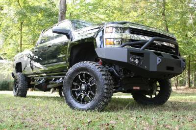 Fab Fours - Fab Fours CH14-C3052-B Premium Winch Front Bumper - Image 4