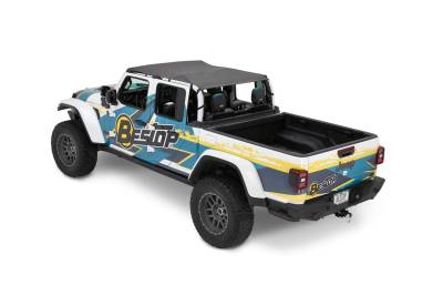 Bestop 52616-35 Header Extended Safari Style Bikini Top