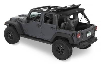 Bestop - Bestop 54423-35 Jeep Trektop Glide Slantback Soft Top - Image 3