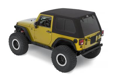Bestop 54462-17 Jeep Trektop Pro Hybrid Slantback Soft Top