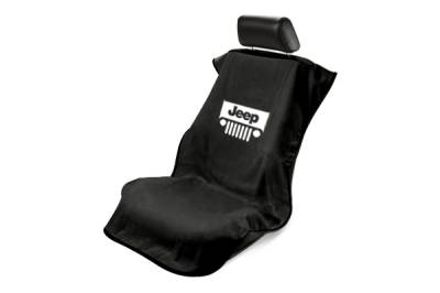 Seat Armour Jeep Black With Grille Towel Seat Cover