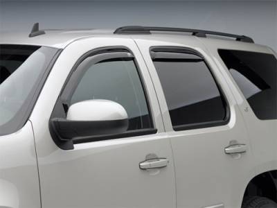 EGR - EGR Smoke In Channel Window Vent Visors Chevrolet Colorado 04-10 Crew Cab (4-Piece Set) - Image 3