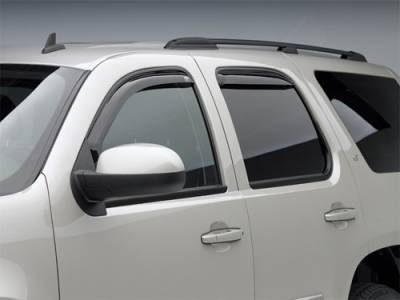 EGR - EGR Smoke In Channel Window Vent Visors Chevrolet Silverado Classic 99-07 1500 Extended Cab (4-Piece Set) - Image 3
