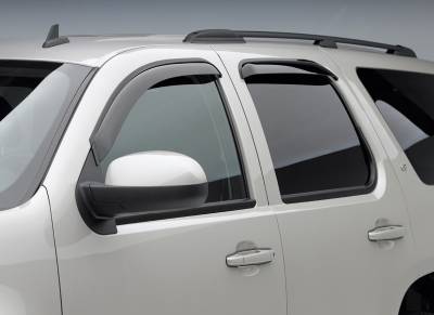 EGR - EgR Smoke Tape On Window Vent Visors Ford Super Duty 99-10 Extended Cab  (w/o tow mirror) (2-pc Set) - Image 3